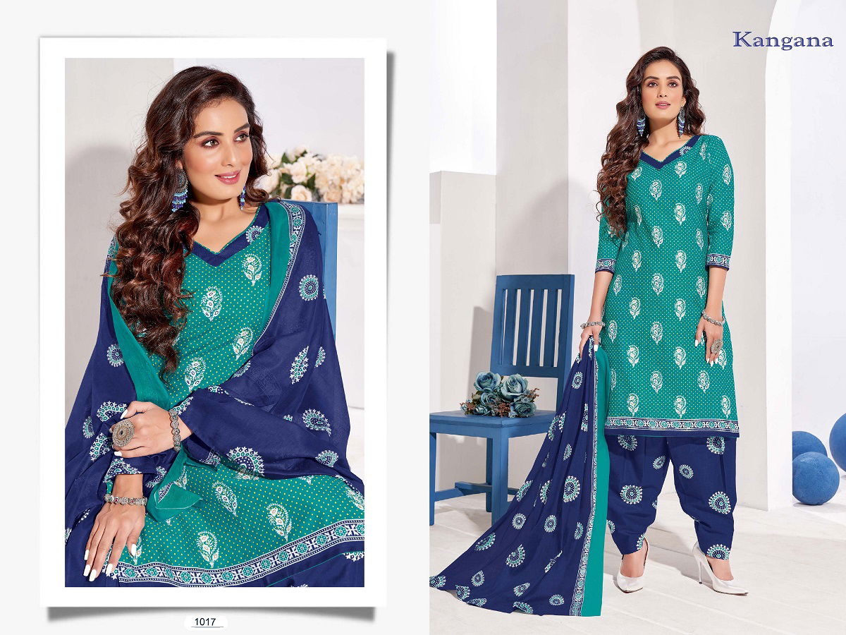 Ganesha Kangana 1 Daily Casual Wear Cotton Printed Dress Material Collection